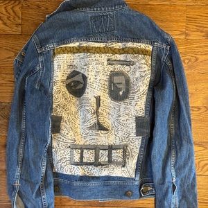 Abstract Textile Art Jacket